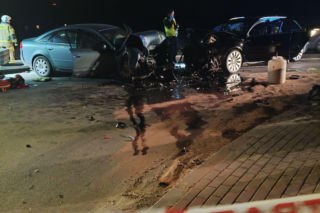 Wypadek w Chotyczach na DW698