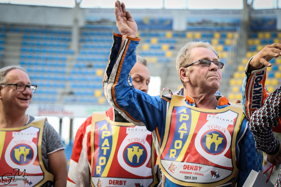 Weterani Apatora Toruń i Polonii Bydgoszcz znów ścigali się na torze. Za nami Derby Pomorza i Kujaw 2019