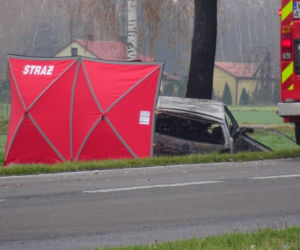 25-latek spłonął w aucie. Koszmar na Mazowszu