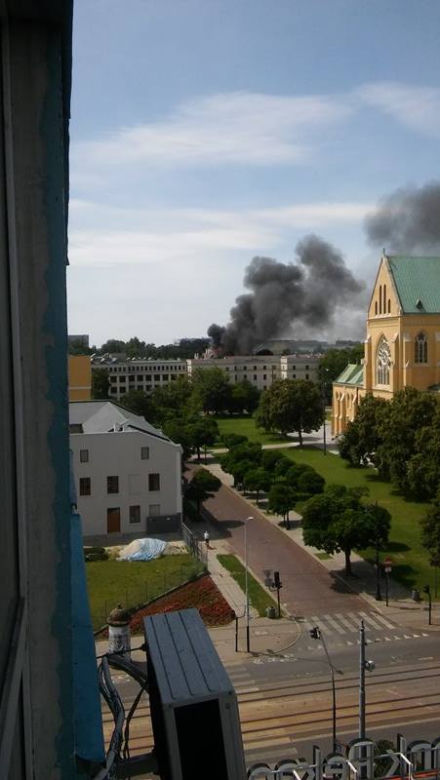 7 Pożar willi Richtera w Łodzi