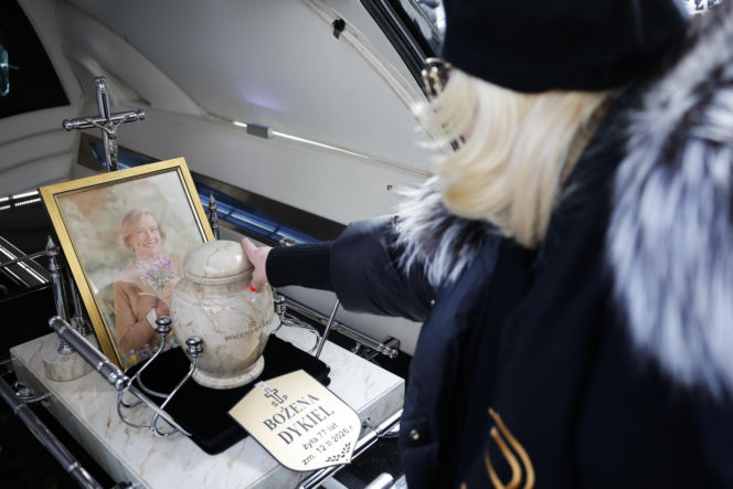 Pogrzeb Bożeny Dykiel