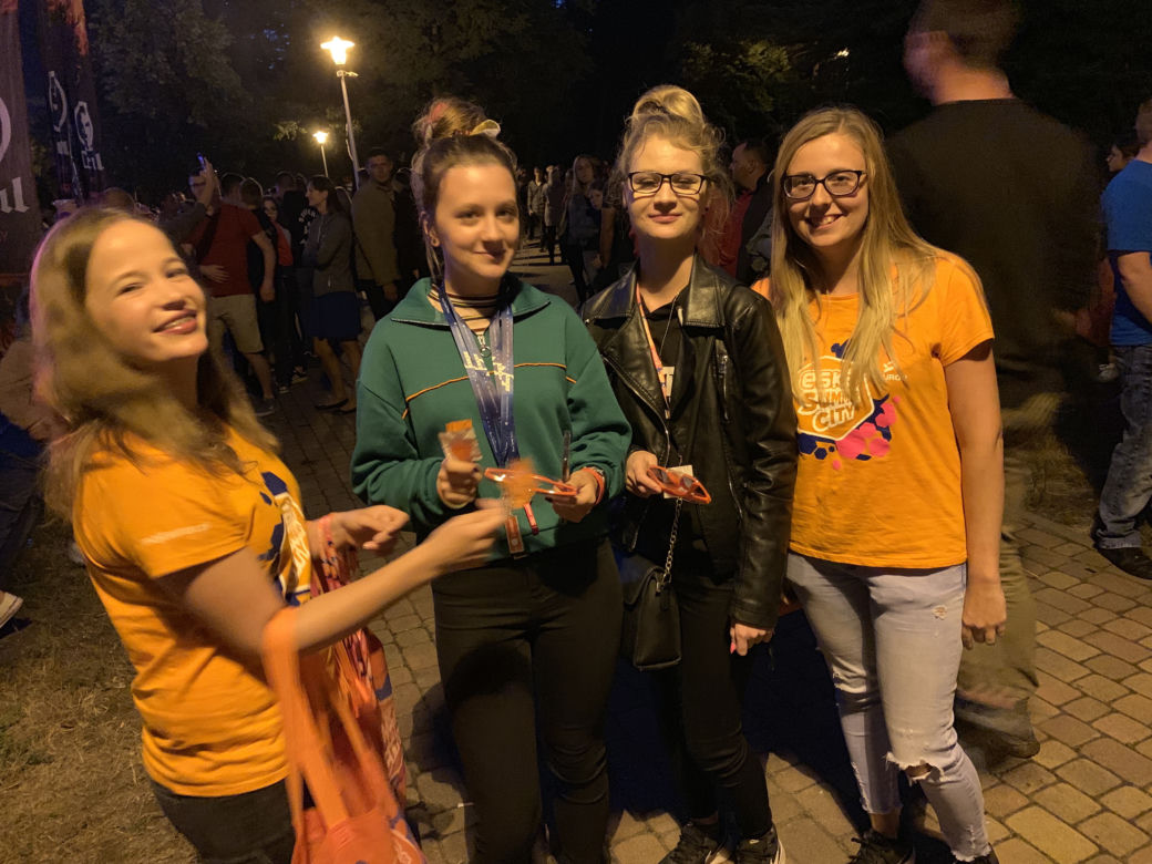 Ekipa Eska Summer City na Prince Summer Festiwal w Książu Wielkopolskim