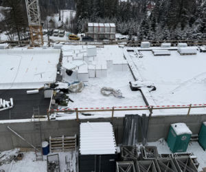 Budowa hotelu Salamandra w Kościelisku - luty 2026