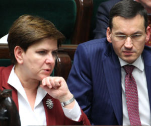 Beata Szydło i Mateusz Morawiecki