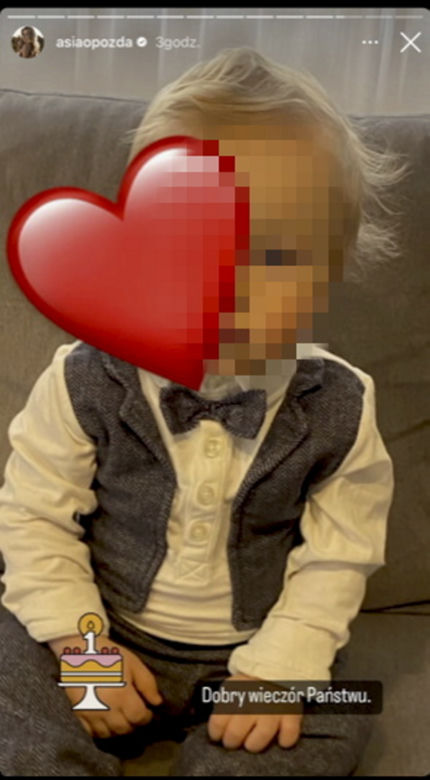Nie świętował z synkiem, bo ma COVID