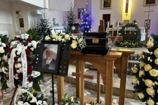 Pogrzeb taksówkarza z Giżycka