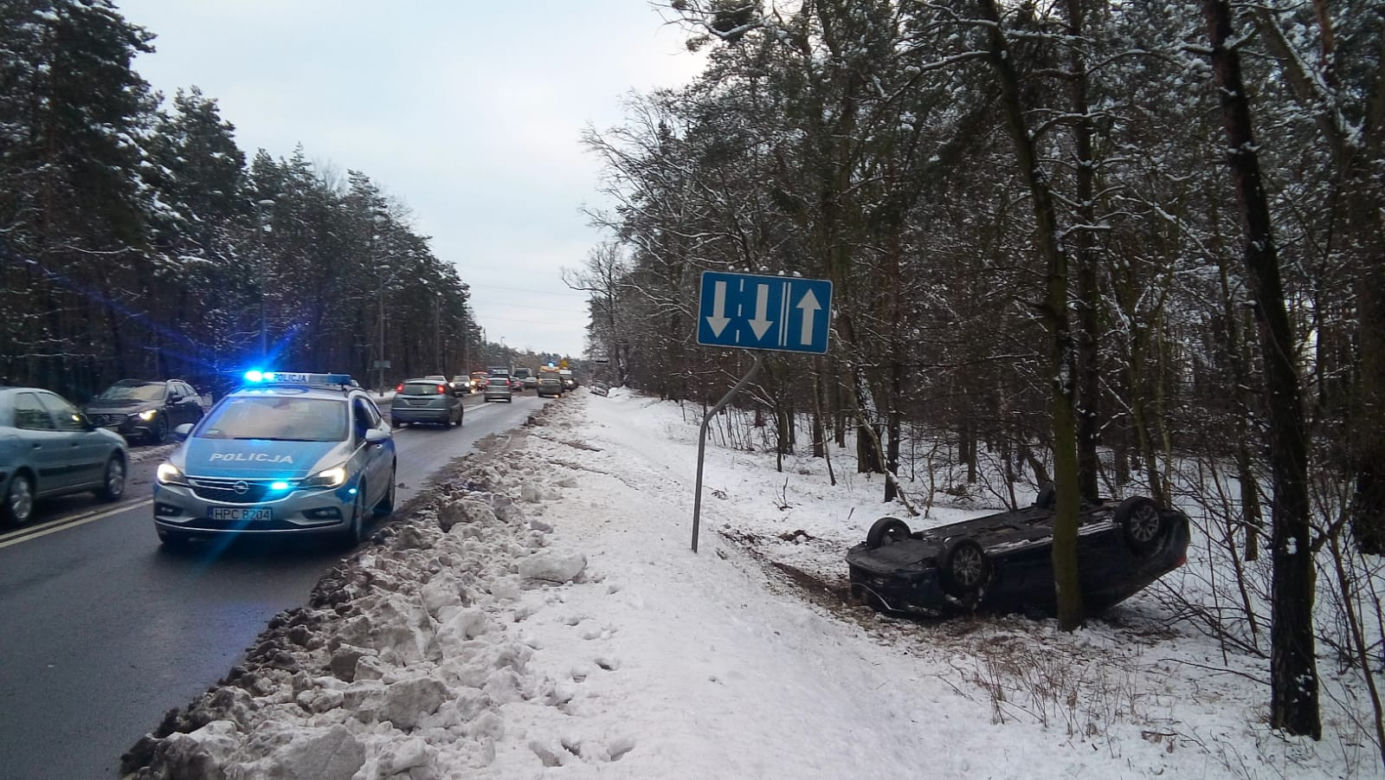 25 kolizji w ciągu jednej doby w powiecie toruńskim