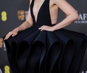 Gwiazdy przebrane za abażury na Bafta. Kto się popisał najlepszą kreacją?