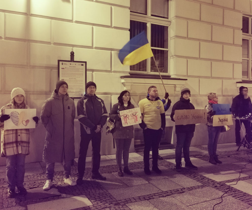 Kalisz i Ostrów solidarni z Ukrainą 
