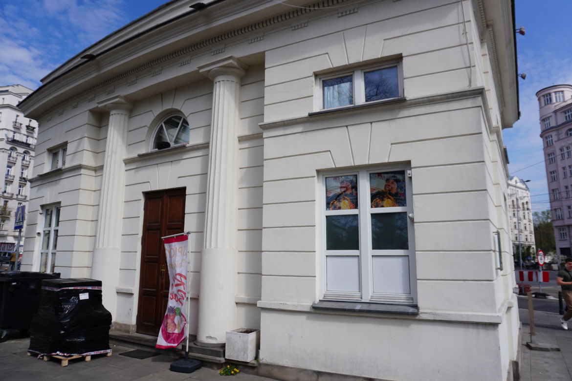 Budynki Rogatek Mokotowskich na pograniczu Mokotowa i Śródmieścia w Warszawie
