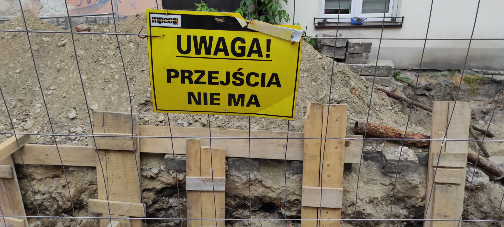 Trwa remont ul. Zakątnej w Tarnowie