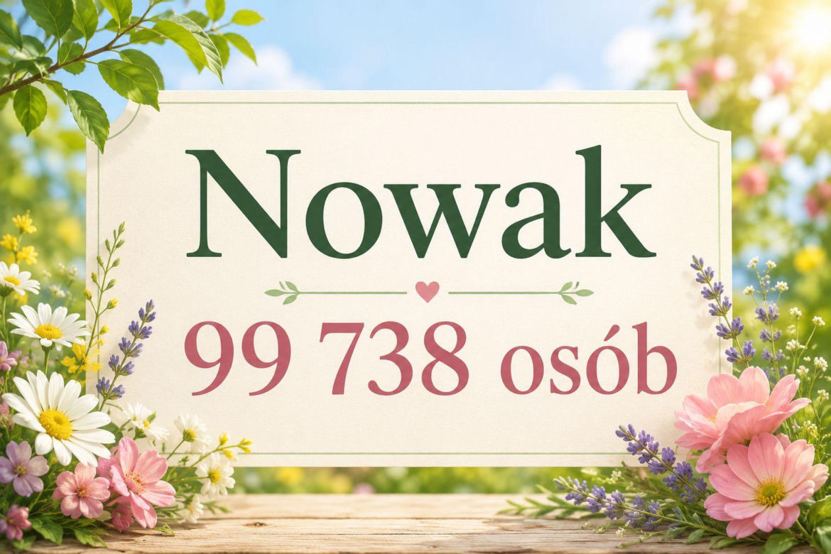 To najpopularniejsze żeńskie nazwiska w Polsce