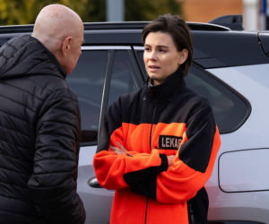 Na dobre i na złe odc. 992. Blanka (Pola Gonciarz), Stefan Tretter (Piotr Garlicki)