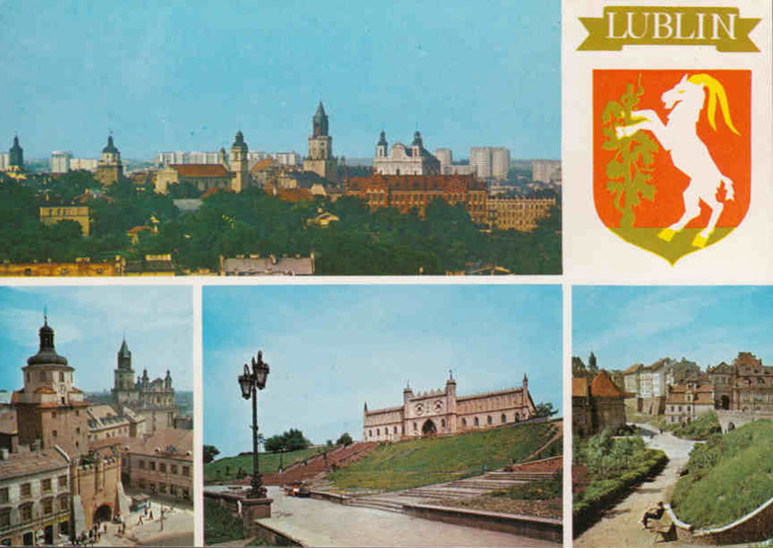 Widokówka z Lublina