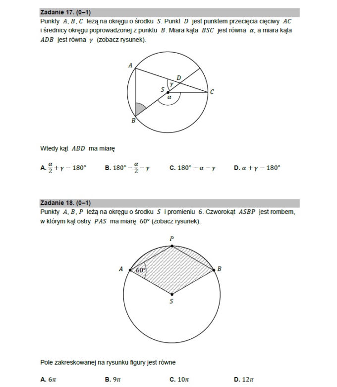 Matura 2022 - MATEMATYKA: arkusze CKE poziom podstawowy