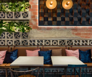Wnętrze restauracji La Manera