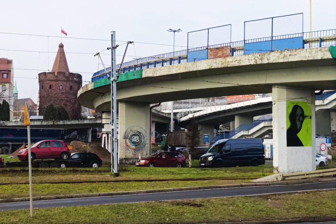 Rozpoczęła się rozbiórka łącznic Trasy Zamkowej