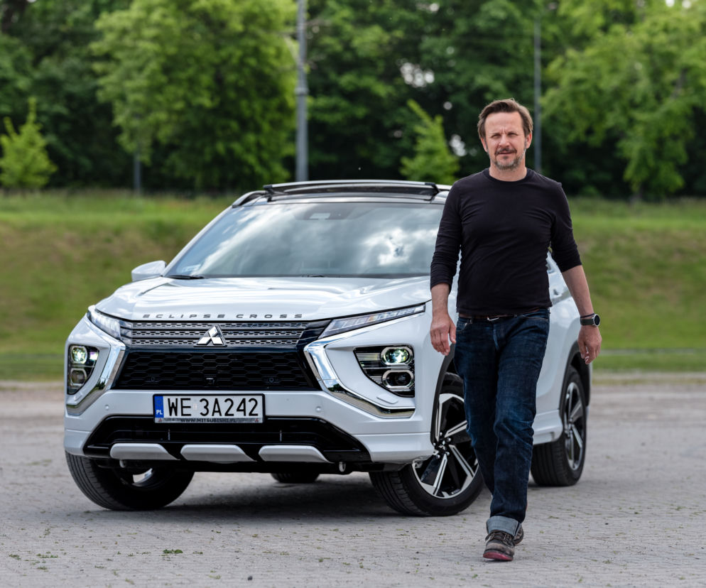 Bartłomiej Topa jeździ Mitsubishi Eclipse Cross PHEV