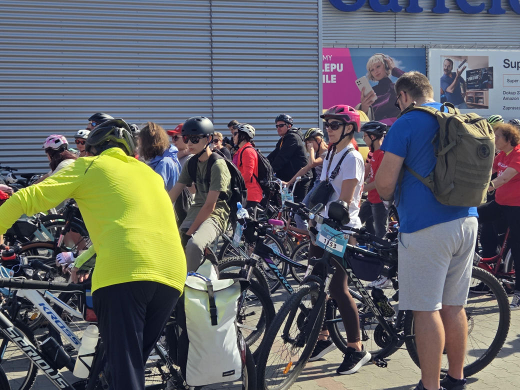 Tłumy rowerzystów ruszyły przez Bydgoszcz! Rajd Galerii Pomorskiej za nami