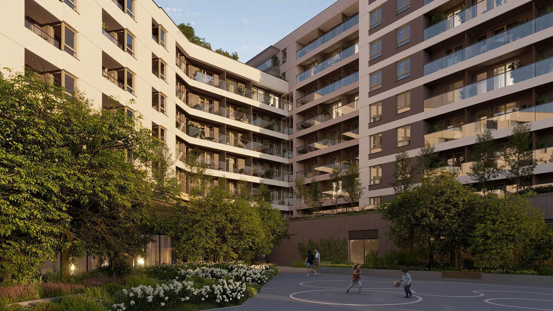 Wizualizacja Mocha Tower w Warszawie