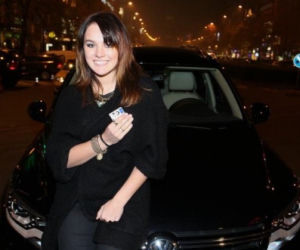 Ewa Farna - odbiór Volkswagena Tiguana