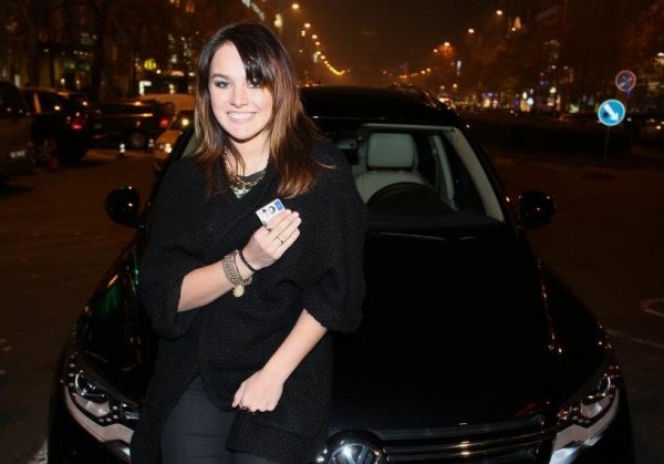 Ewa Farna - odbiór Volkswagena Tiguana