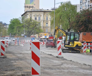 Przebudowa alei Wojska Polskiego - maj 2022
