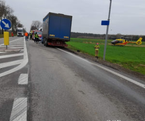 Koszmarny wypadek pod Makowem Mazowieckim! 2-latek z citroena zabrany przez śmigłowiec [ZDJĘCIA]