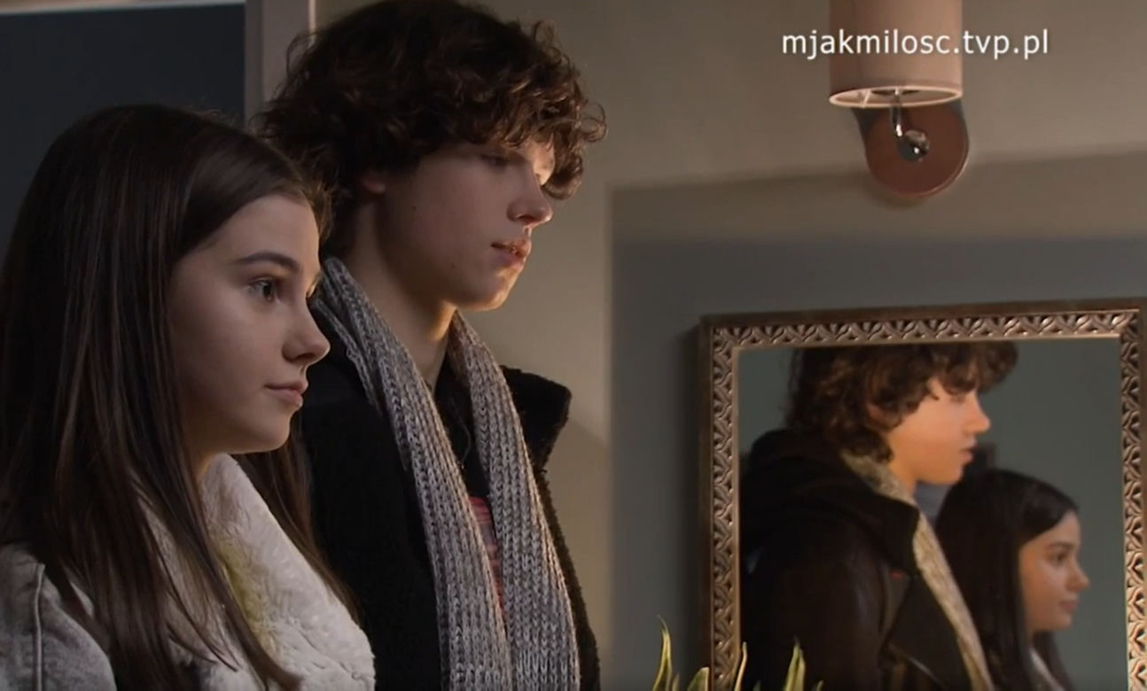 M jak miłość, odcinek 1645: Basia (Karina Woźniak), Dawid (Iwo Wiciński)