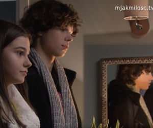 M jak miłość, odcinek 1645: Basia (Karina Woźniak), Dawid (Iwo Wiciński)