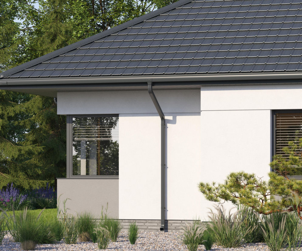 Flamingo iQ 150/100. Nowość w ofercie Budmat: największy kwadratowy system rynnowy