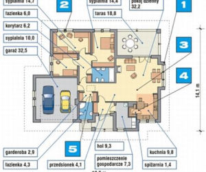 Plan domu Murator M09a 