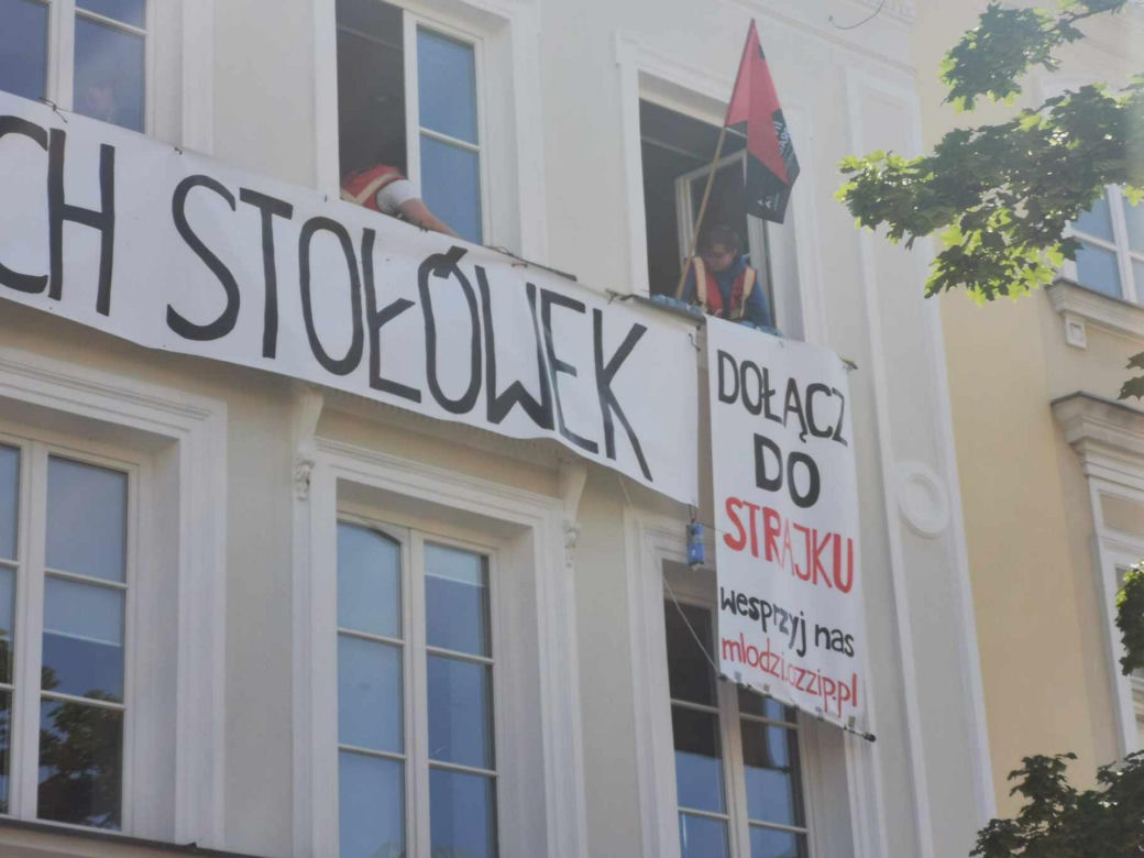 Bunt studentów na UW. Okupują siedzibę samorządu na Krakowskim Przedmieściu