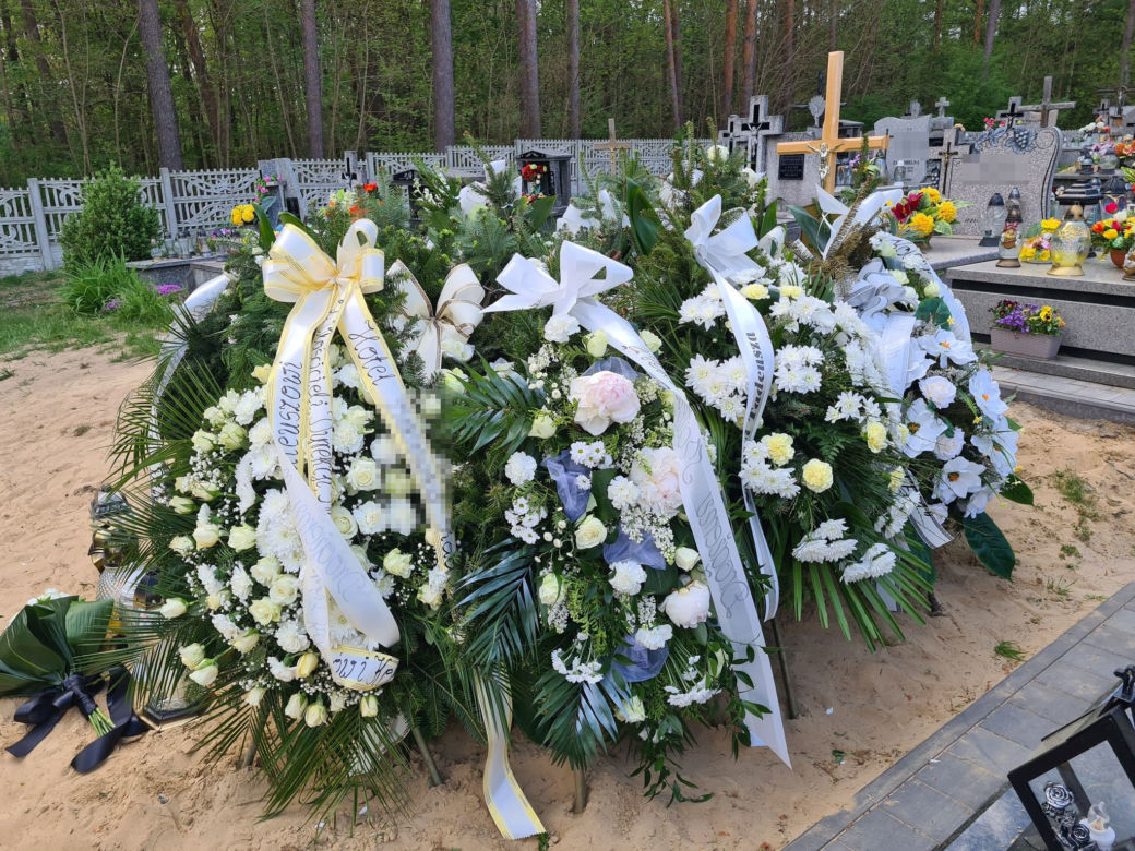 Bliscy pożegnali Mateusza, który zginął pędząc do pracy w Radawie [GALERIA]