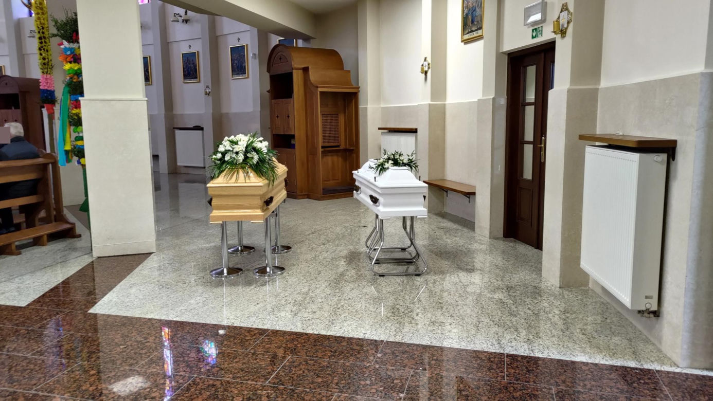 Ostatnie pożegnanie 7-letniego Tymusia i jego mamy. Trudno pogodzić się z tą tragedią
