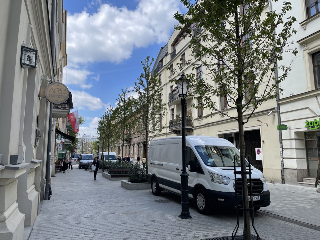 Zieleń w centrum miasta. Tak zmienia się ul. Krupnicza w Krakowie! 