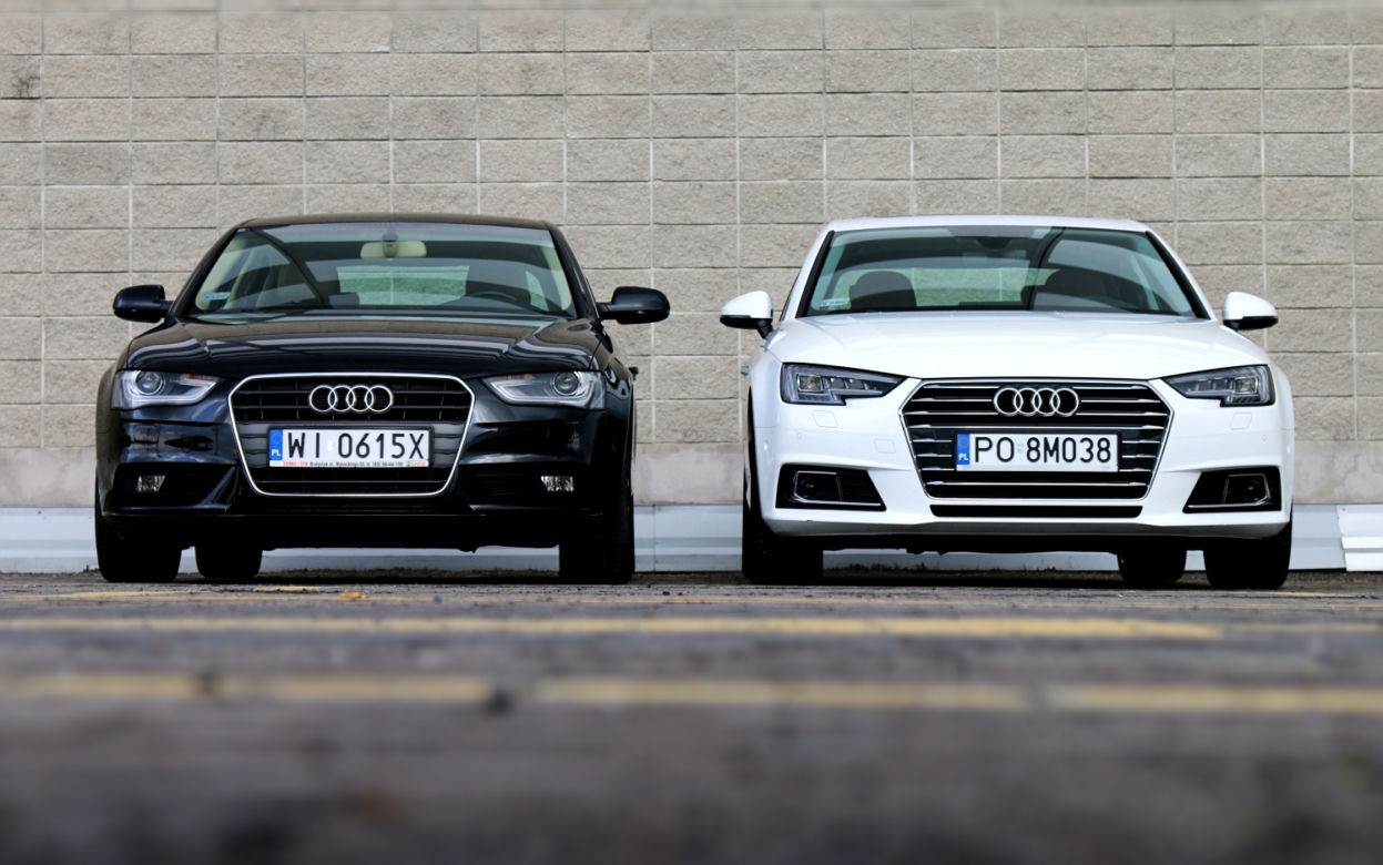 Audi A4 Limousine B9 i Audi A4 Limousine B8
