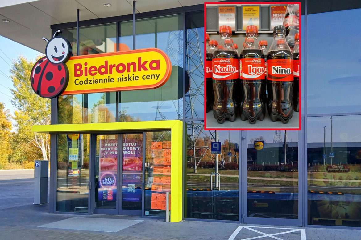 Coca-Cola w Biedronce
