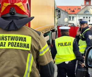 Ciężarówka najechała na kobietę. Poważny wypadek na terenie strefy ekonomicznej w Starachowicach