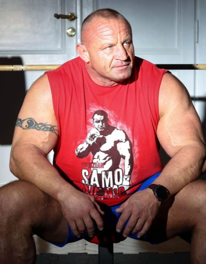 Mariusz Pudzianowski i Karol Nawrocki