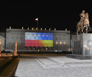 Wojna na Ukrainie. Z Warszawy płynie jasny przekaz. „Bądź dzielna Ukraino!”