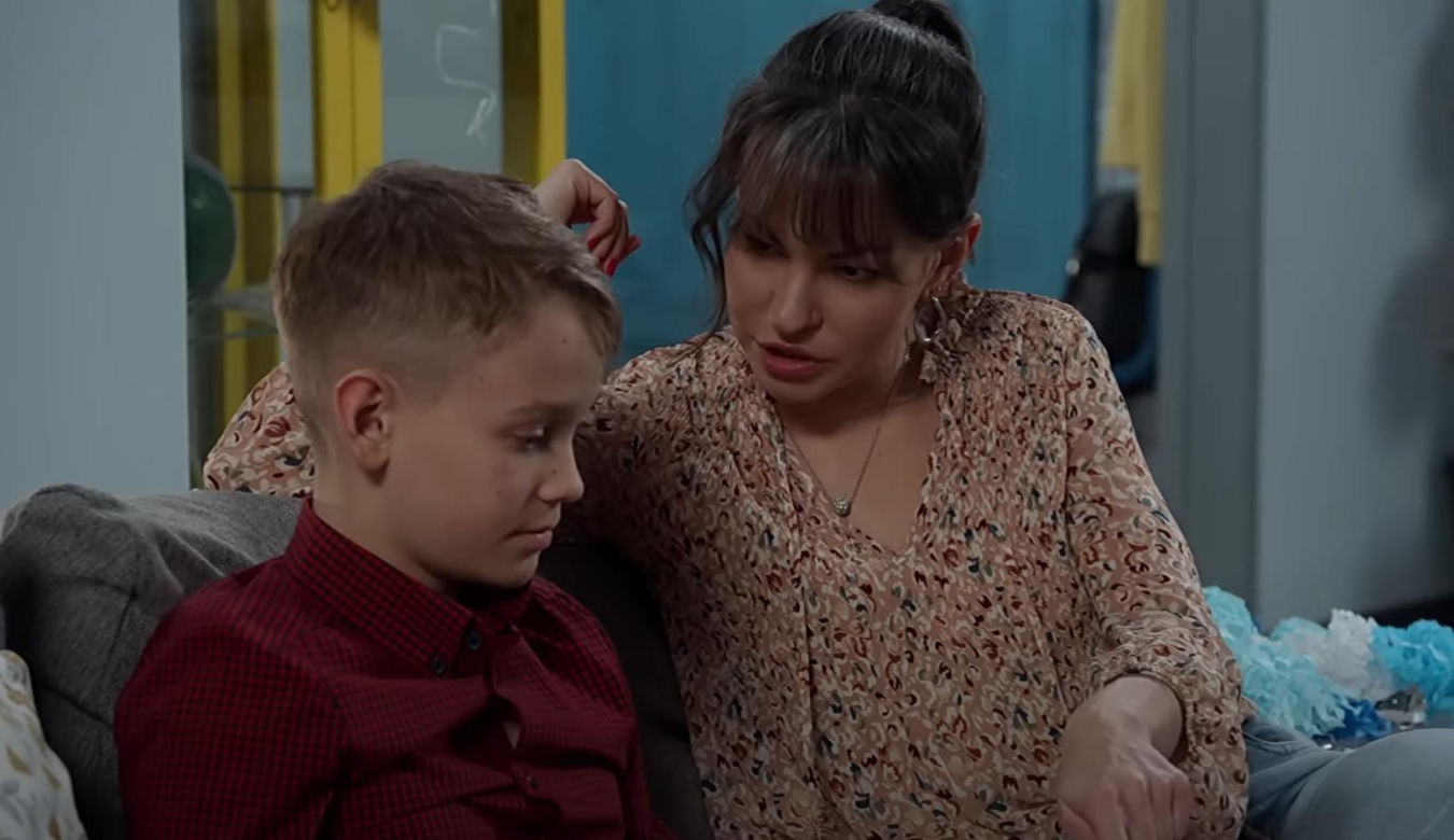 „Pierwsza miłość”, odcinek 3789 Lilka (Sylwia Sokołowska), Maciek (Yan Polovnikov)