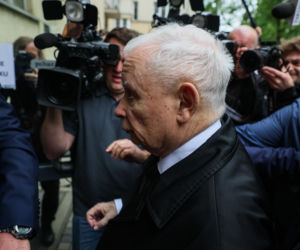 Jarosław Kaczyński w siedzibie Prokuratury Okręgowej w Warszawie