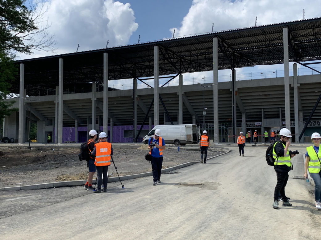 Nowy stadion GKS w Katowicach. Budowa