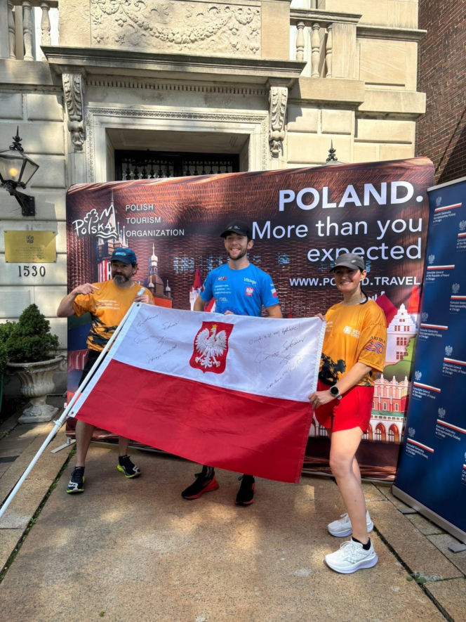 Tomasz Sobania biegnie 50 maratonów w 50 stanach USA w 50 dni