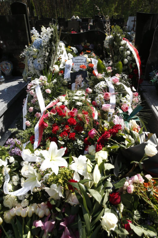 Gwiazdy na pogrzebie Jadwigi Jankowskiej-Cieślak