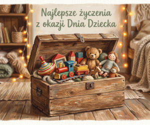 Kartka na Dzień Dziecka dorosłego dziecka