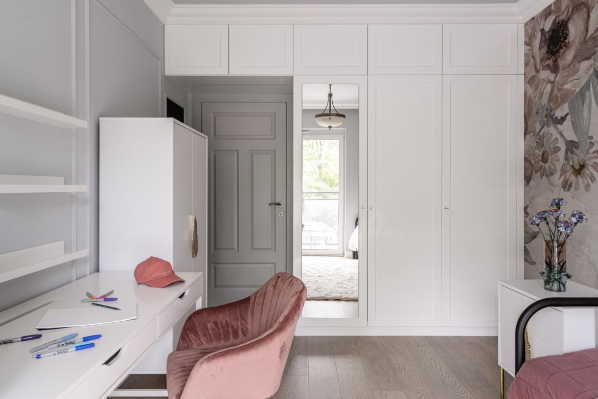 90-m mieszkanie w stylu glamour
