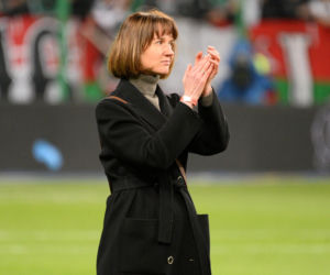 Legia - Zagłębie: Żona, brat i dzieci Jacka Magiery dziękują kibicom