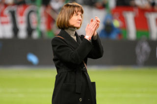 Legia - Zagłębie: Żona, brat i dzieci Jacka Magiery dziękują kibicom